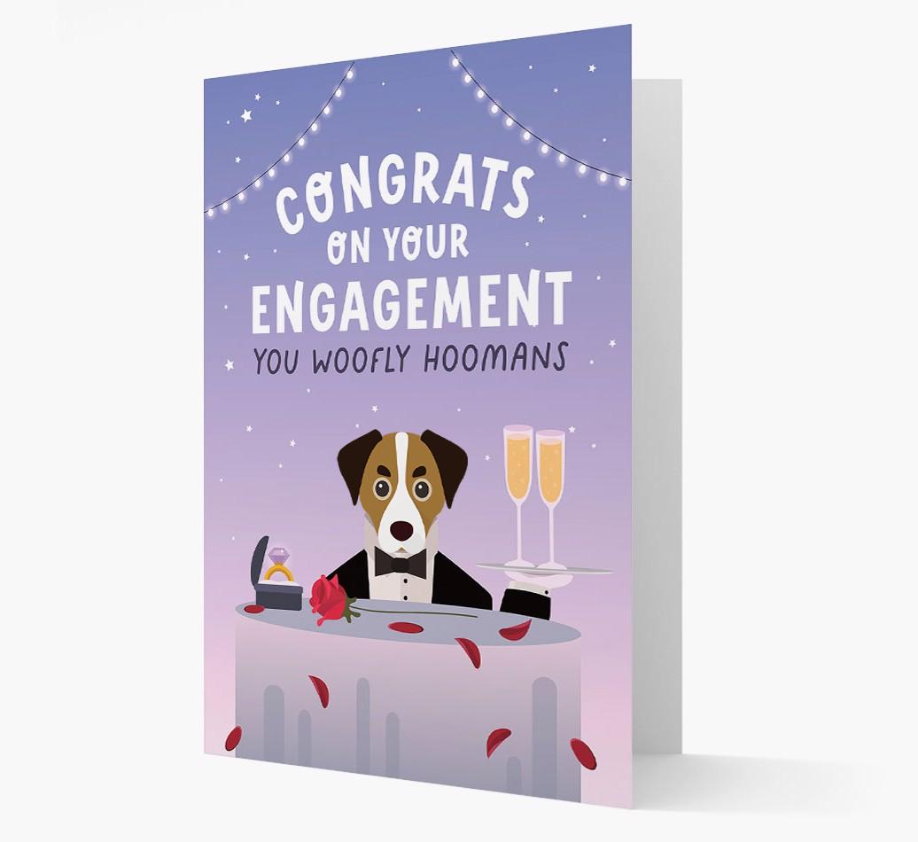 Congrats On Your Engagement: Personalized Card with {breedFullName} Icon