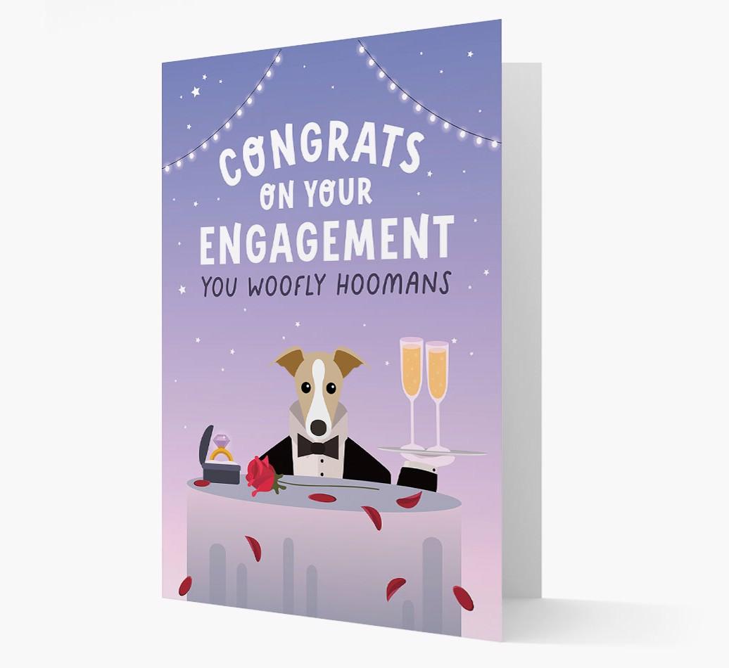 Congrats On Your Engagement: Personalized Card with {breedFullName} Icon