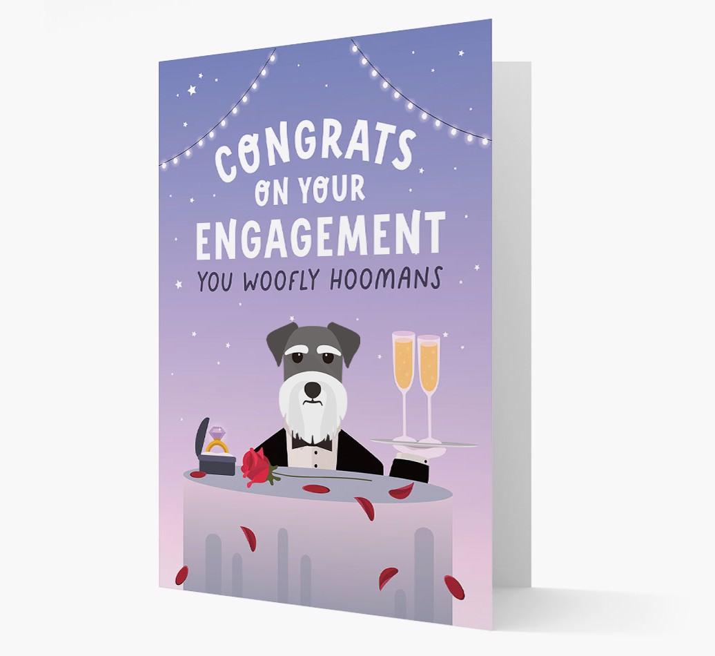 Congrats On Your Engagement: Personalized Card with {breedFullName} Icon