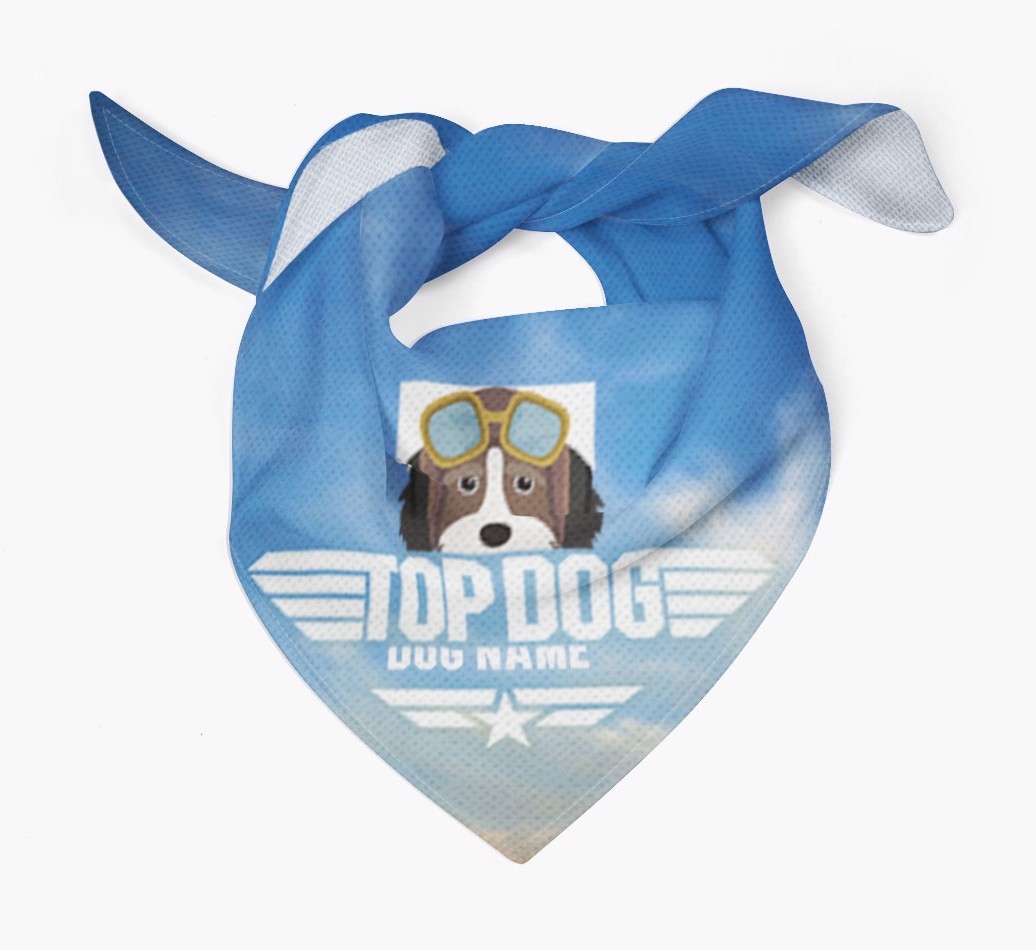 Top Dog: Personalized {breedFullName} Bandana
