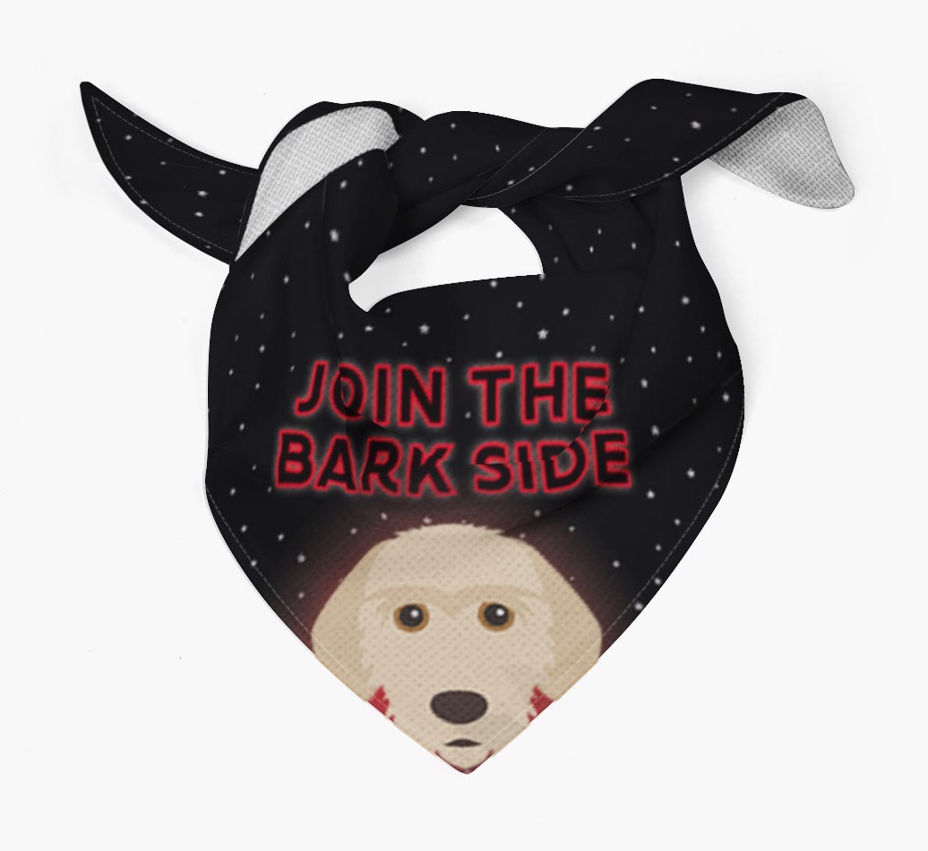 I've Joined The Bark Side: Personalised {breedFullName} Bandana