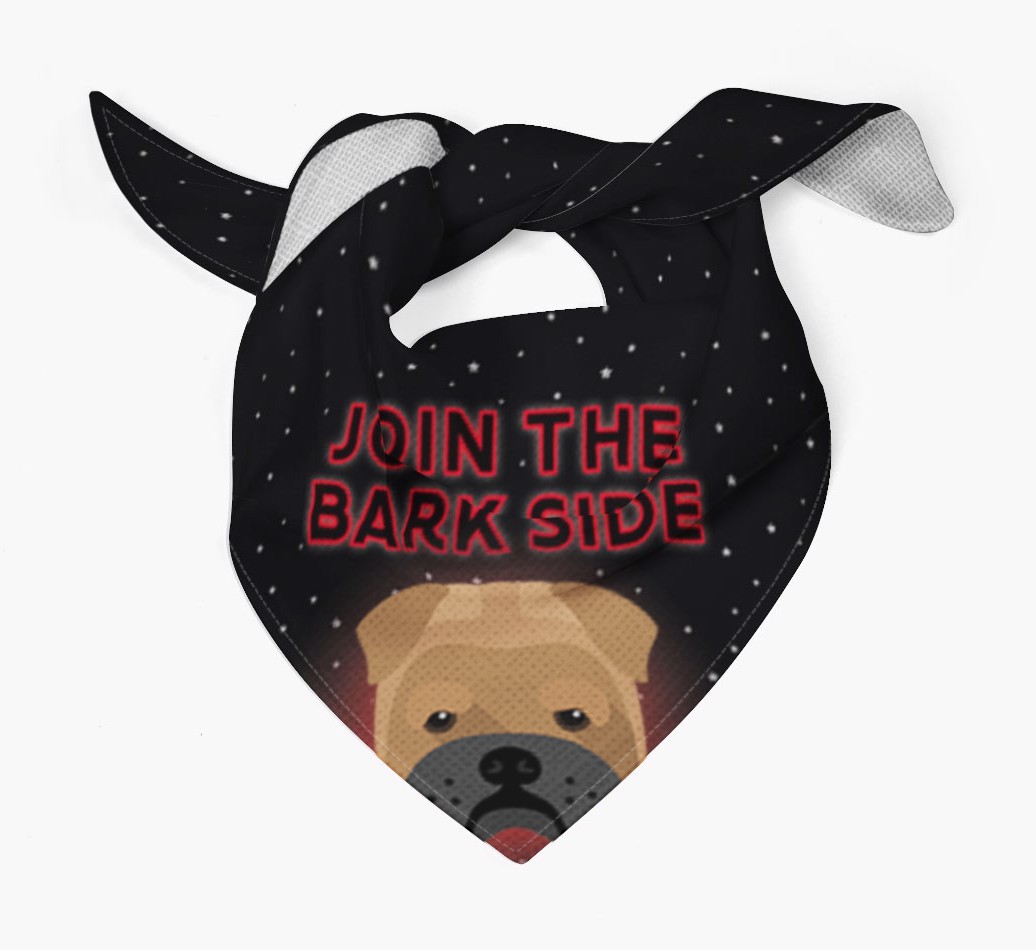 I've Joined The Bark Side: Personalised {breedFullName} Bandana