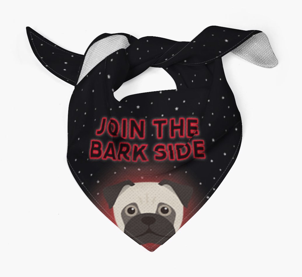 I've Joined The Bark Side: Personalised {breedFullName} Bandana