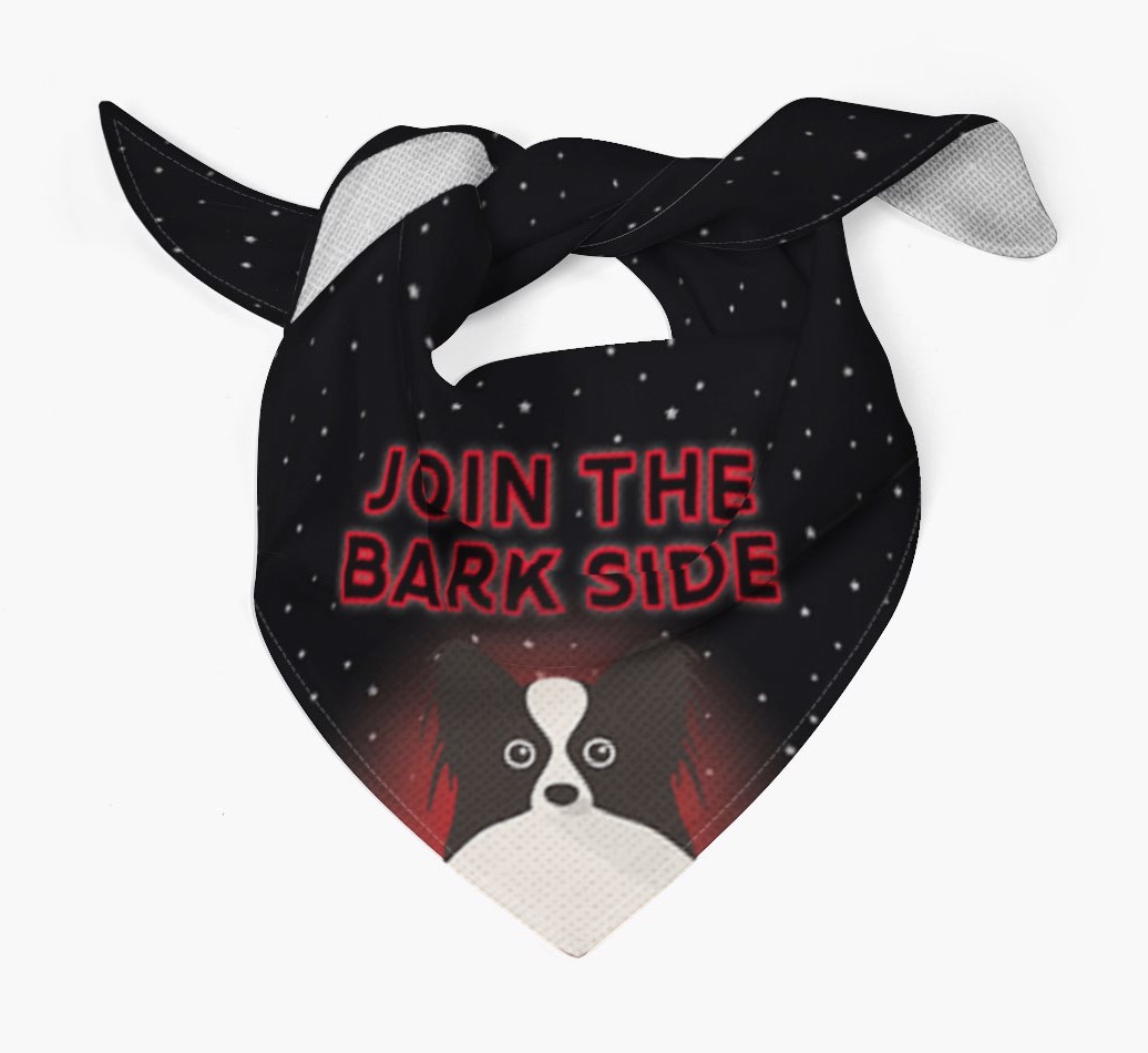 I've Joined The Bark Side: Personalised {breedFullName} Bandana