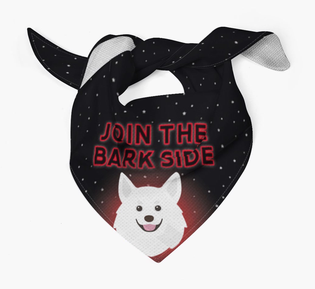 I've Joined The Bark Side: Personalised {breedFullName} Bandana