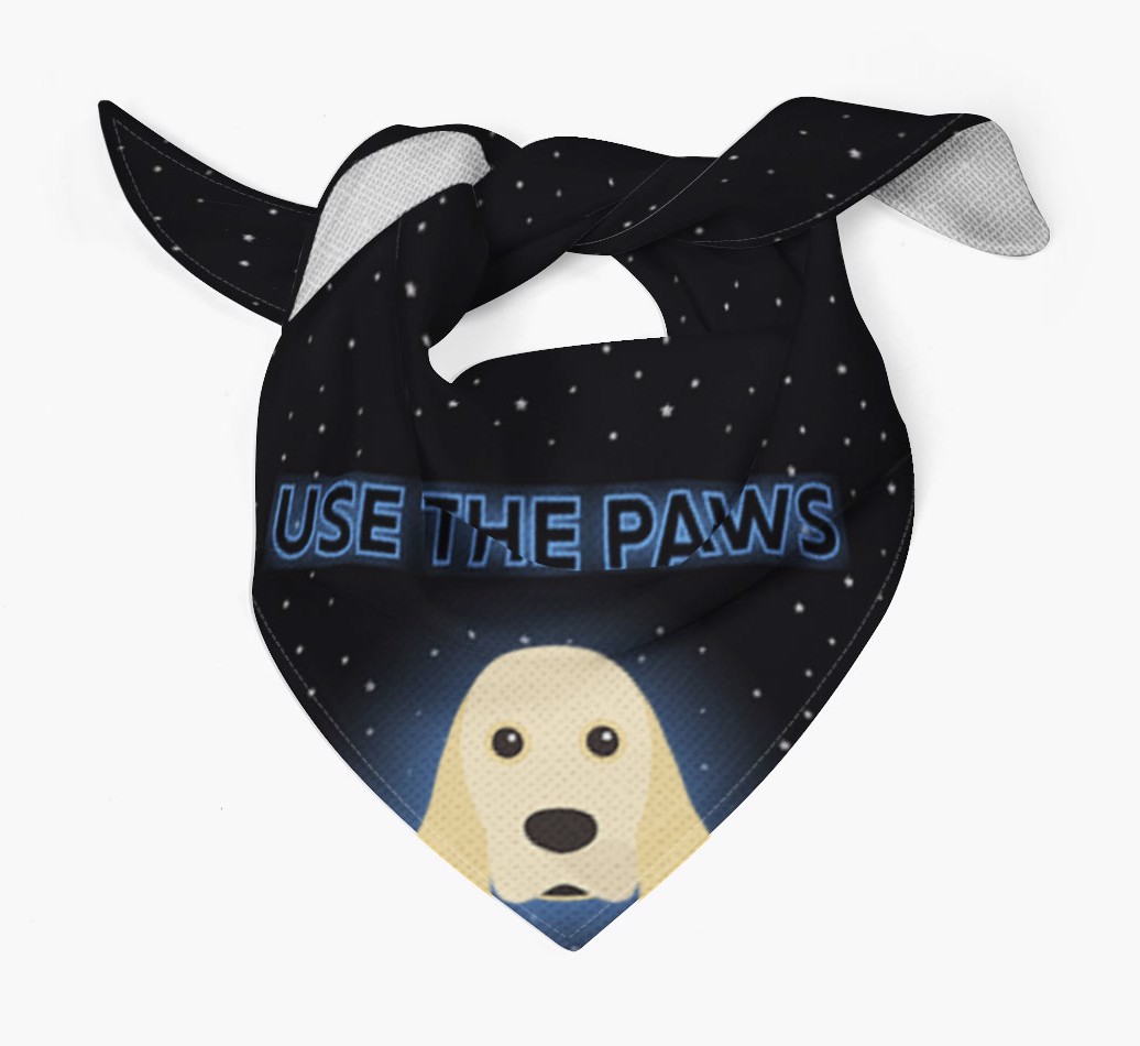 Use The Paws: Personalised {breedFullName} Bandana