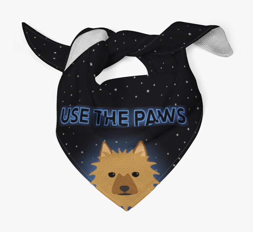 Use The Paws: Personalised {breedFullName} Bandana