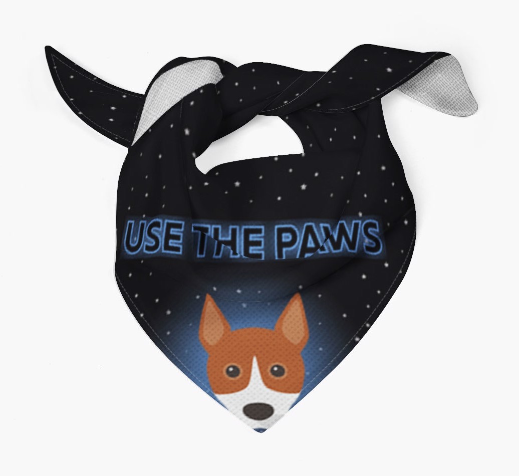 Use The Paws: Personalised {breedFullName} Bandana
