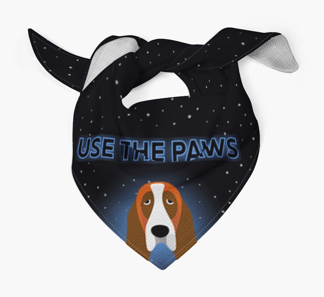 Use The Paws: Personalised {breedFullName} Bandana