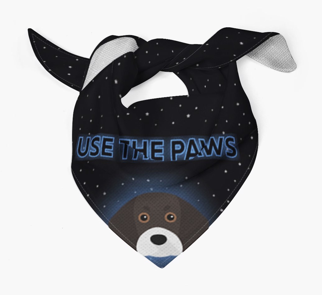 Use The Paws: Personalised {breedFullName} Bandana