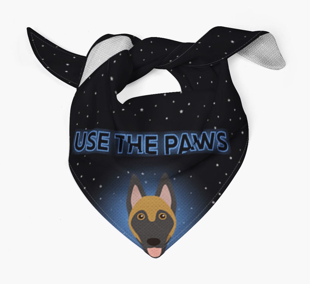 Use The Paws: Personalised {breedFullName} Bandana