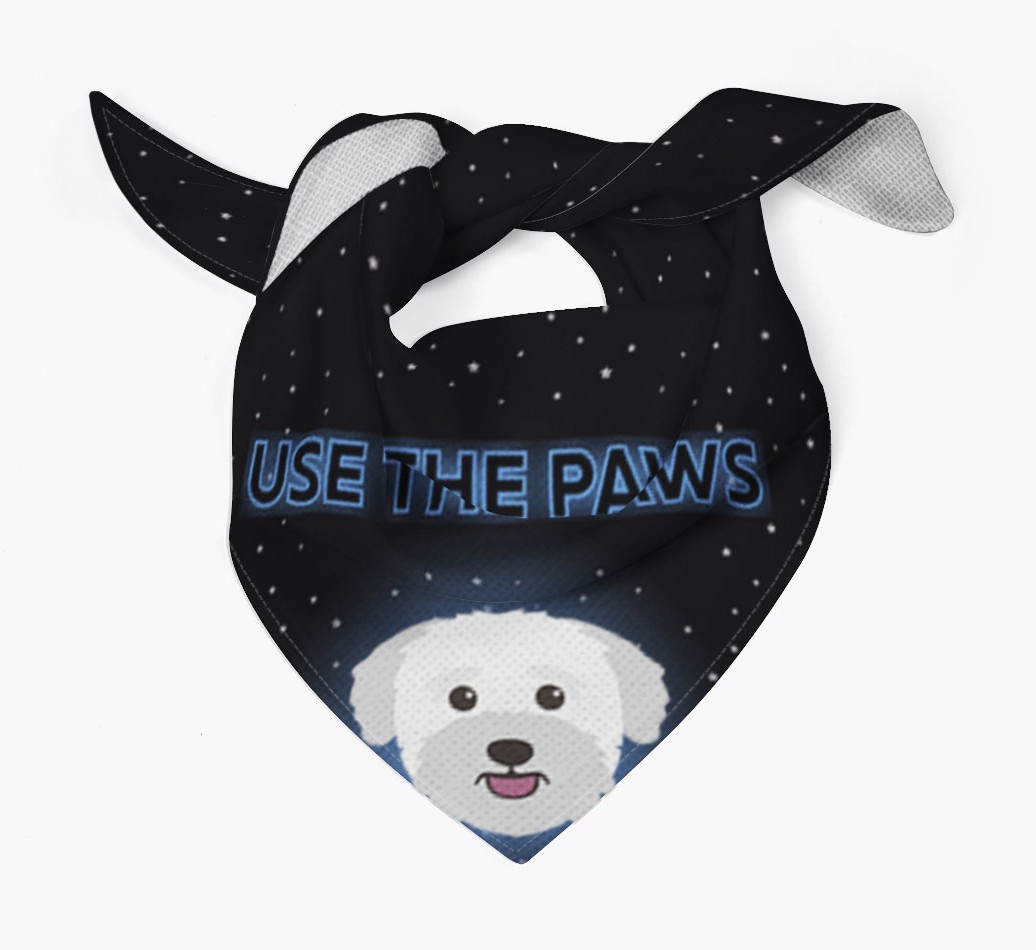 Use The Paws: Personalised {breedFullName} Bandana