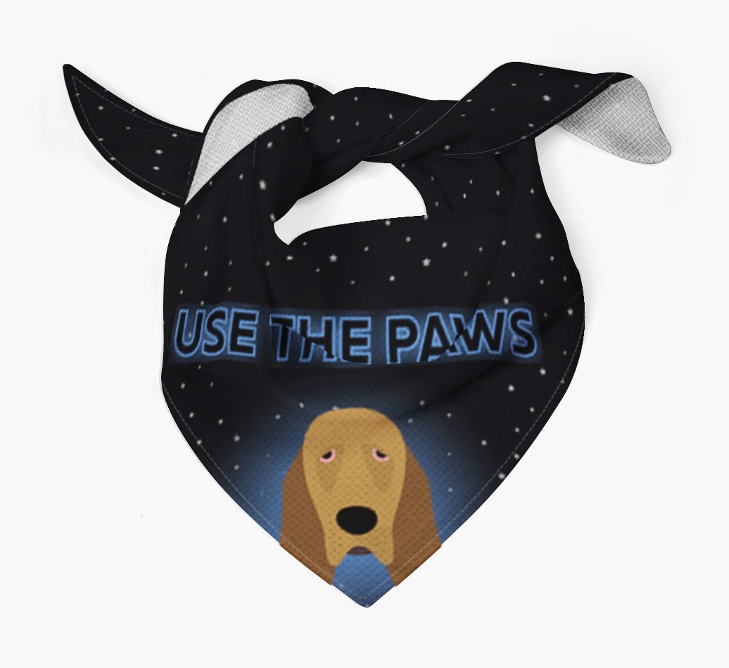 Use The Paws: Personalised {breedFullName} Bandana