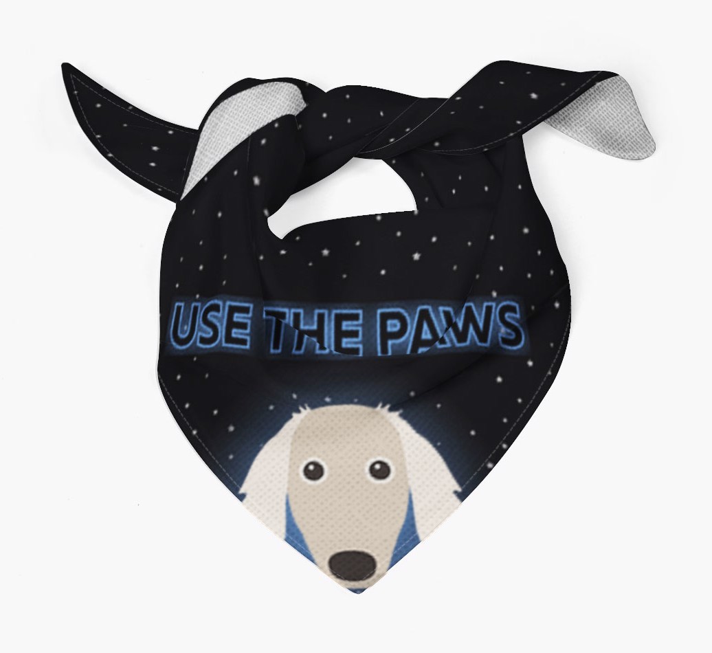 Use The Paws: Personalised {breedFullName} Bandana