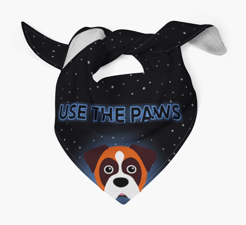 Use The Paws: Personalised {breedFullName} Bandana