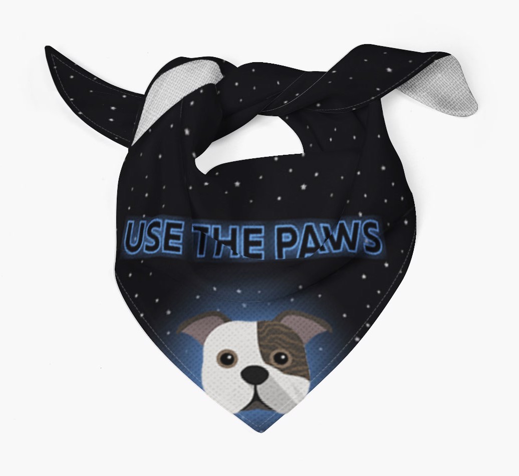 Use The Paws: Personalised {breedFullName} Bandana