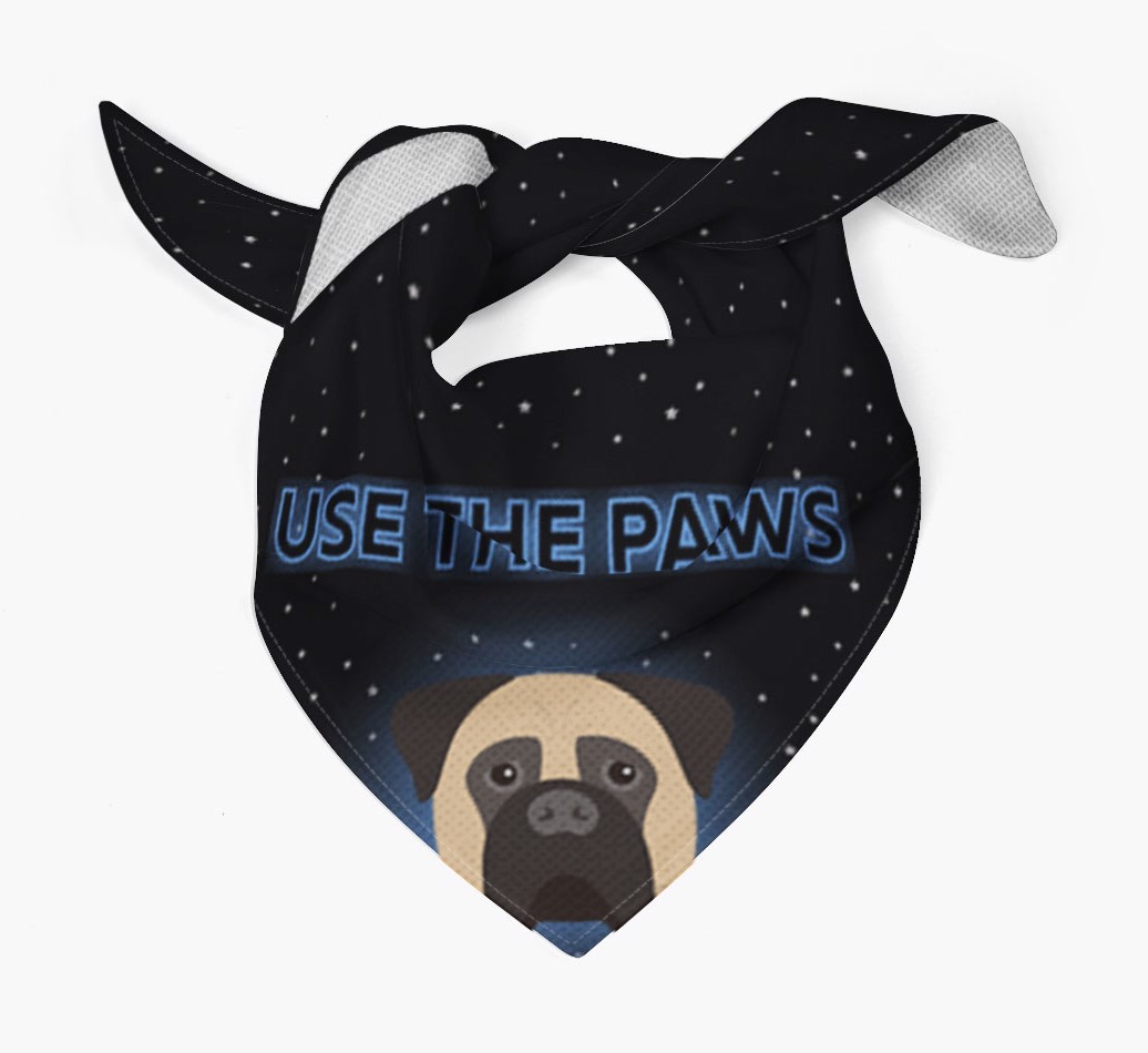 Use The Paws: Personalised {breedFullName} Bandana
