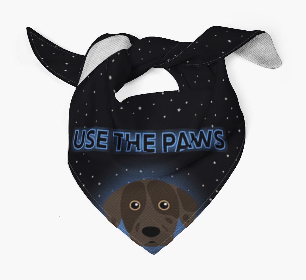 Use The Paws: Personalised {breedFullName} Bandana
