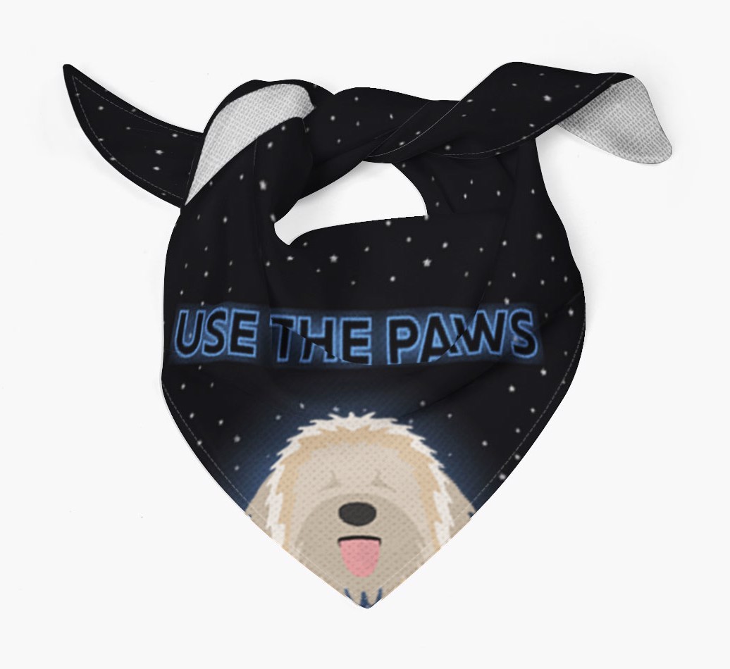 Use The Paws: Personalised {breedFullName} Bandana