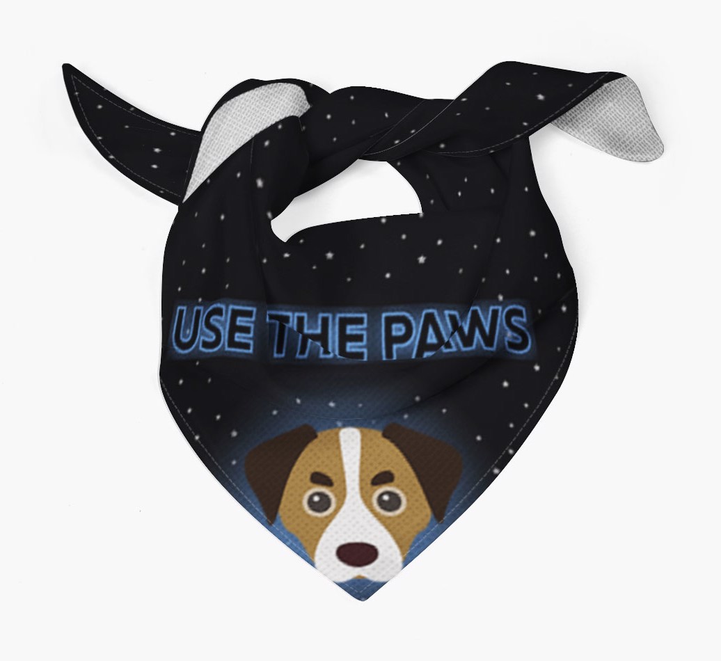 Use The Paws: Personalised {breedFullName} Bandana