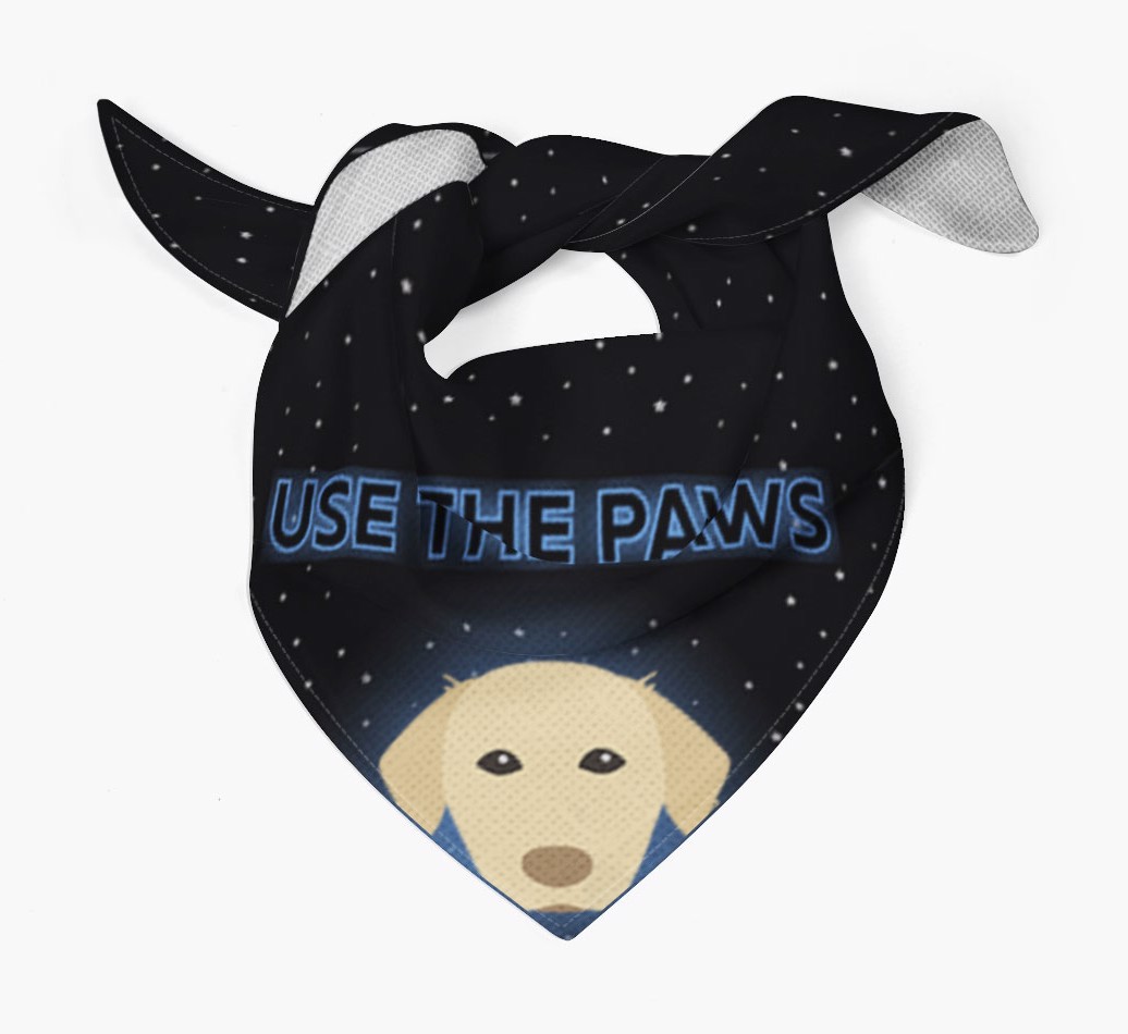 Use The Paws: Personalised {breedFullName} Bandana