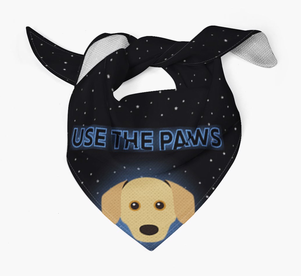 Use The Paws: Personalised {breedFullName} Bandana