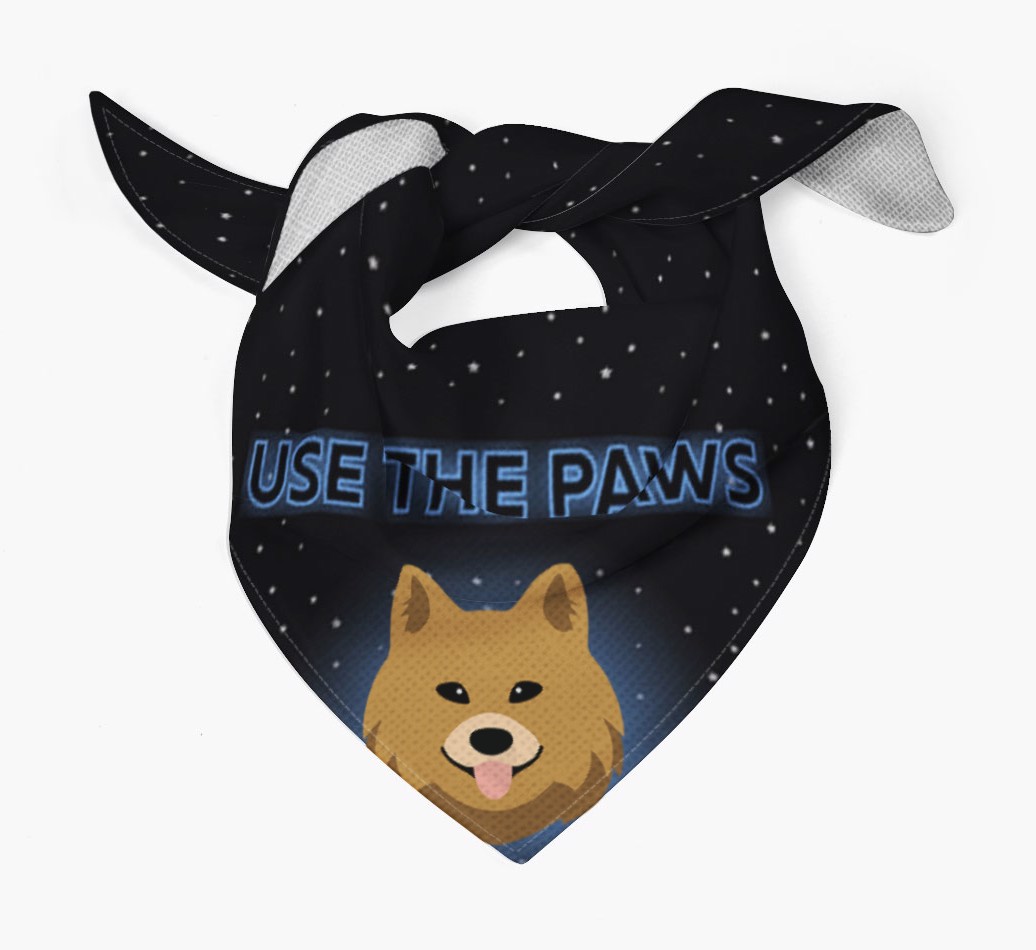 Use The Paws: Personalised {breedFullName} Bandana