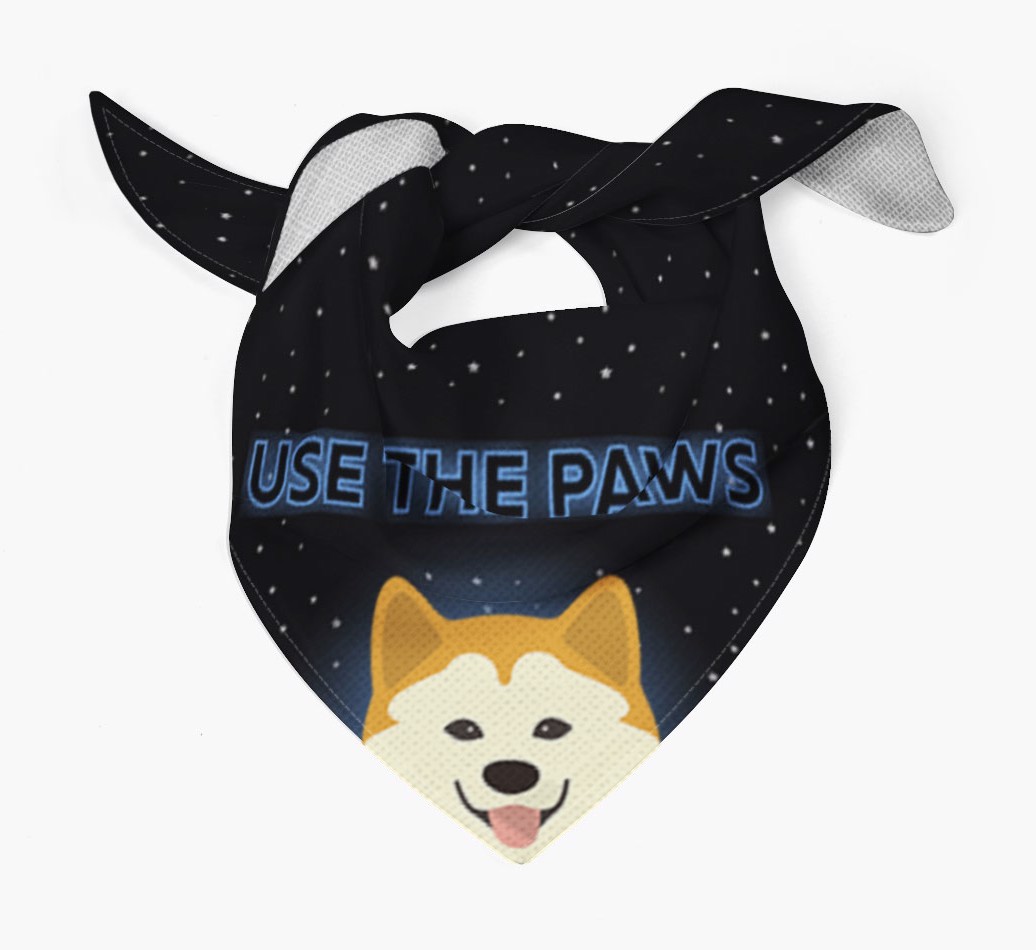 Use The Paws: Personalised {breedFullName} Bandana