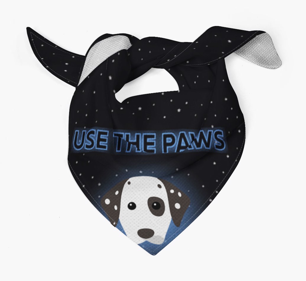 Use The Paws: Personalised {breedFullName} Bandana