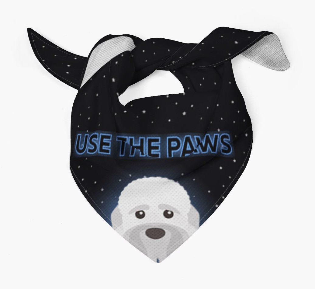Use The Paws: Personalised {breedFullName} Bandana
