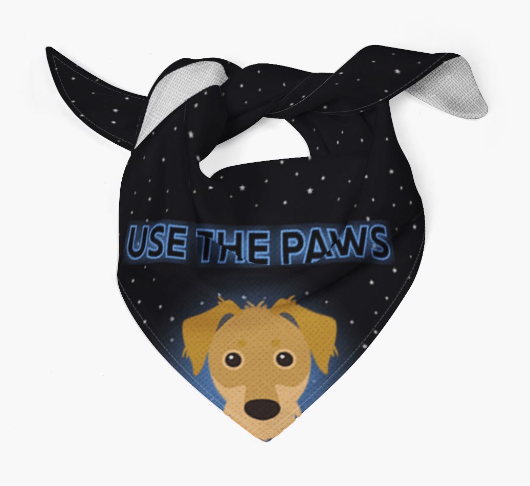 Use The Paws: Personalised {breedFullName} Bandana