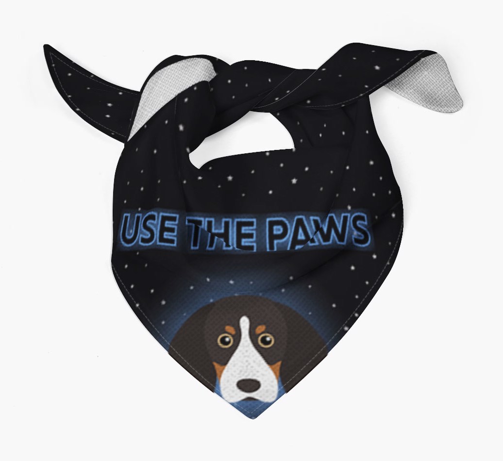 Use The Paws: Personalised {breedFullName} Bandana