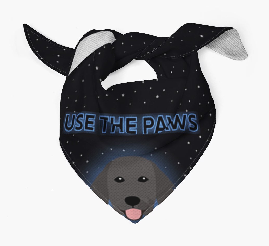 Use The Paws: Personalised {breedFullName} Bandana