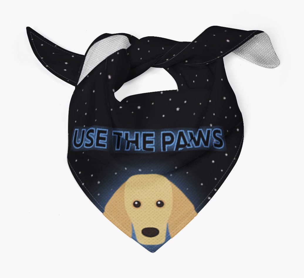 Use The Paws: Personalised {breedFullName} Bandana