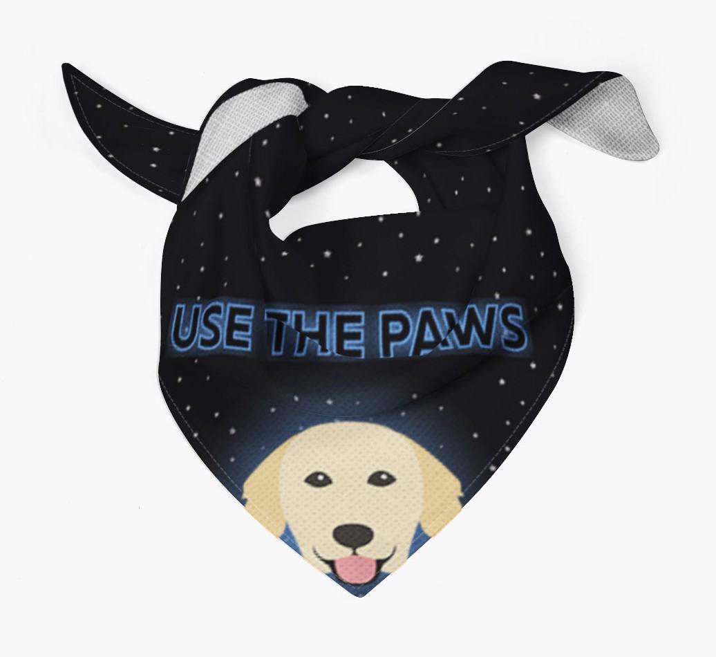 Use The Paws: Personalized {breedFullName} Bandana