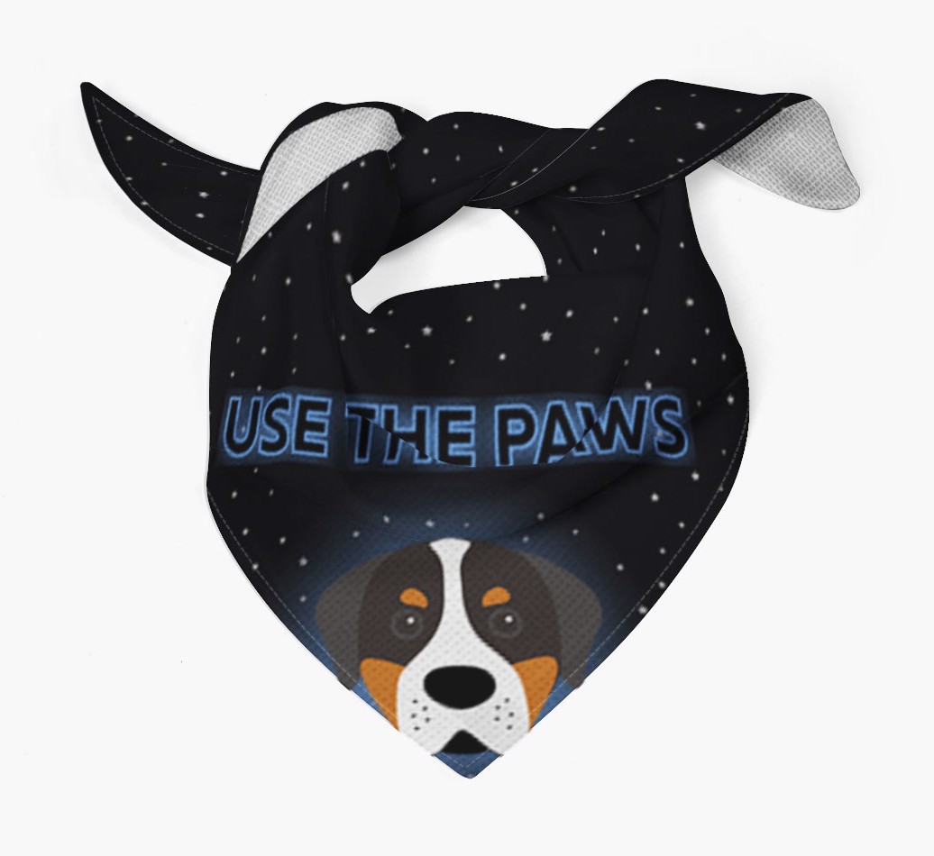 Use The Paws: Personalised {breedFullName} Bandana