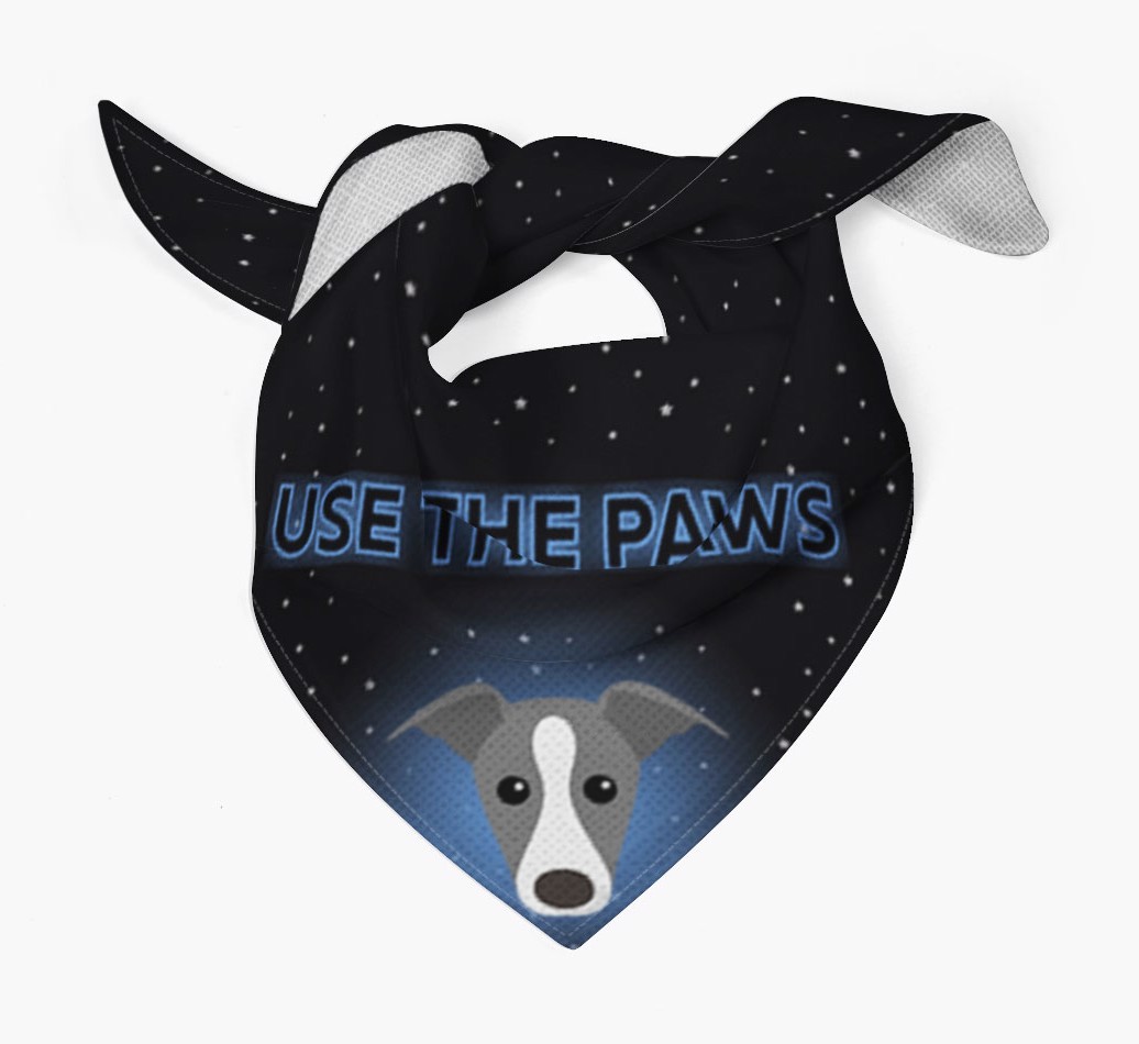 Use The Paws: Personalised {breedFullName} Bandana