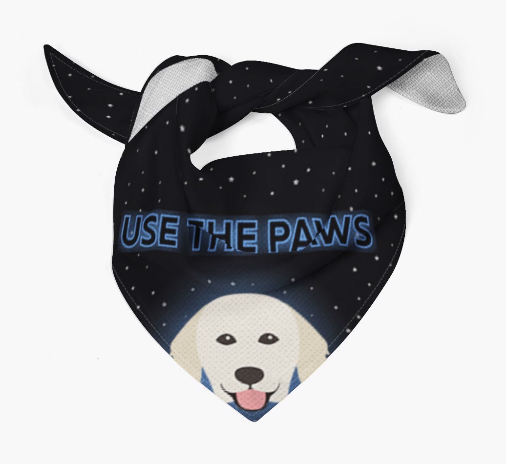 Use The Paws: Personalised {breedFullName} Bandana