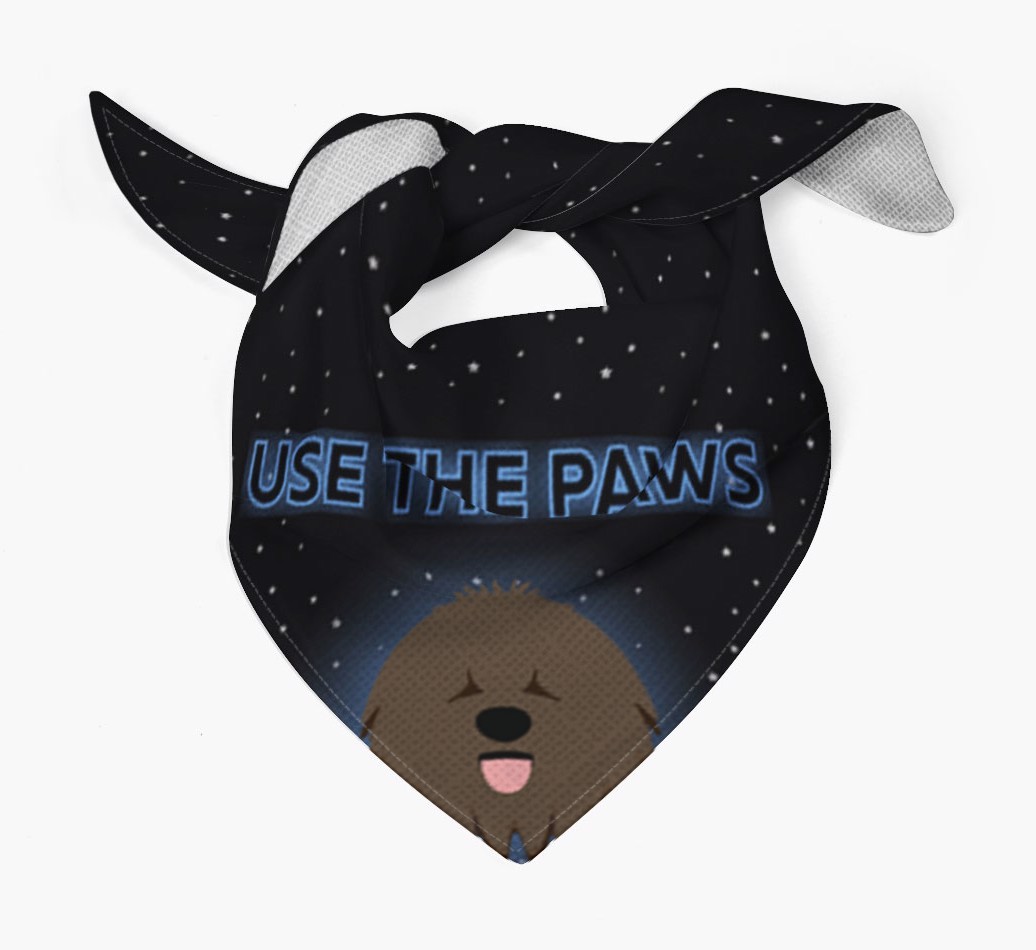 Use The Paws: Personalised {breedFullName} Bandana