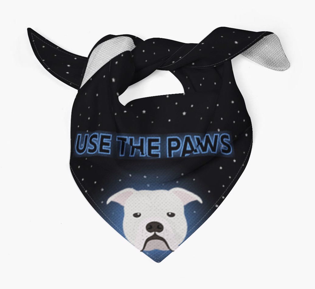 Use The Paws: Personalised {breedFullName} Bandana