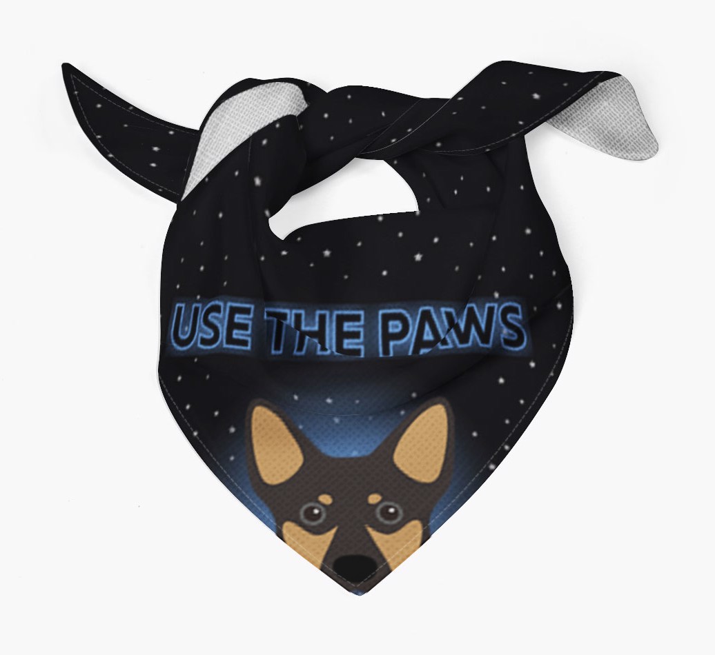 Use The Paws: Personalised {breedFullName} Bandana