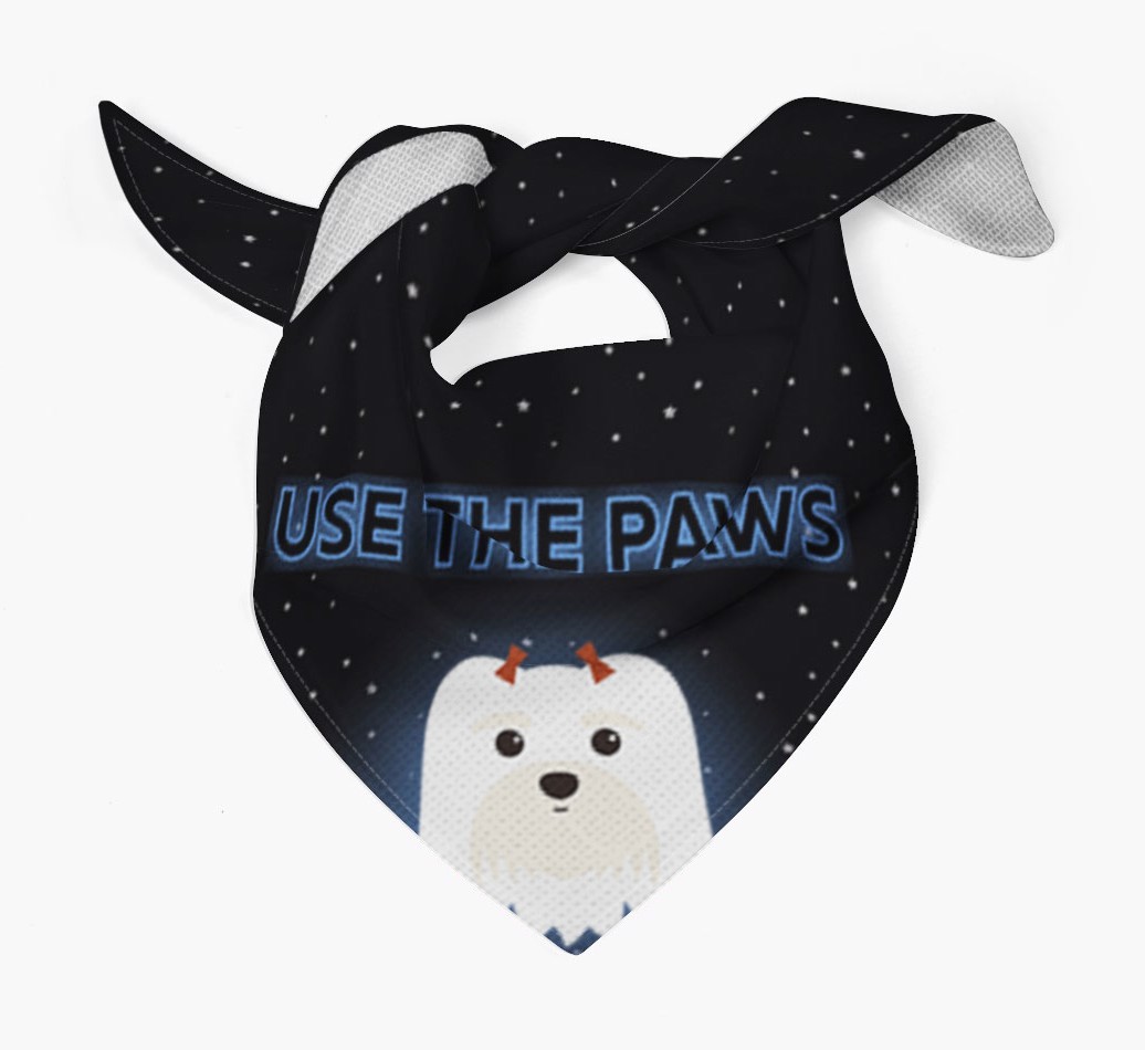 Use The Paws: Personalised {breedFullName} Bandana