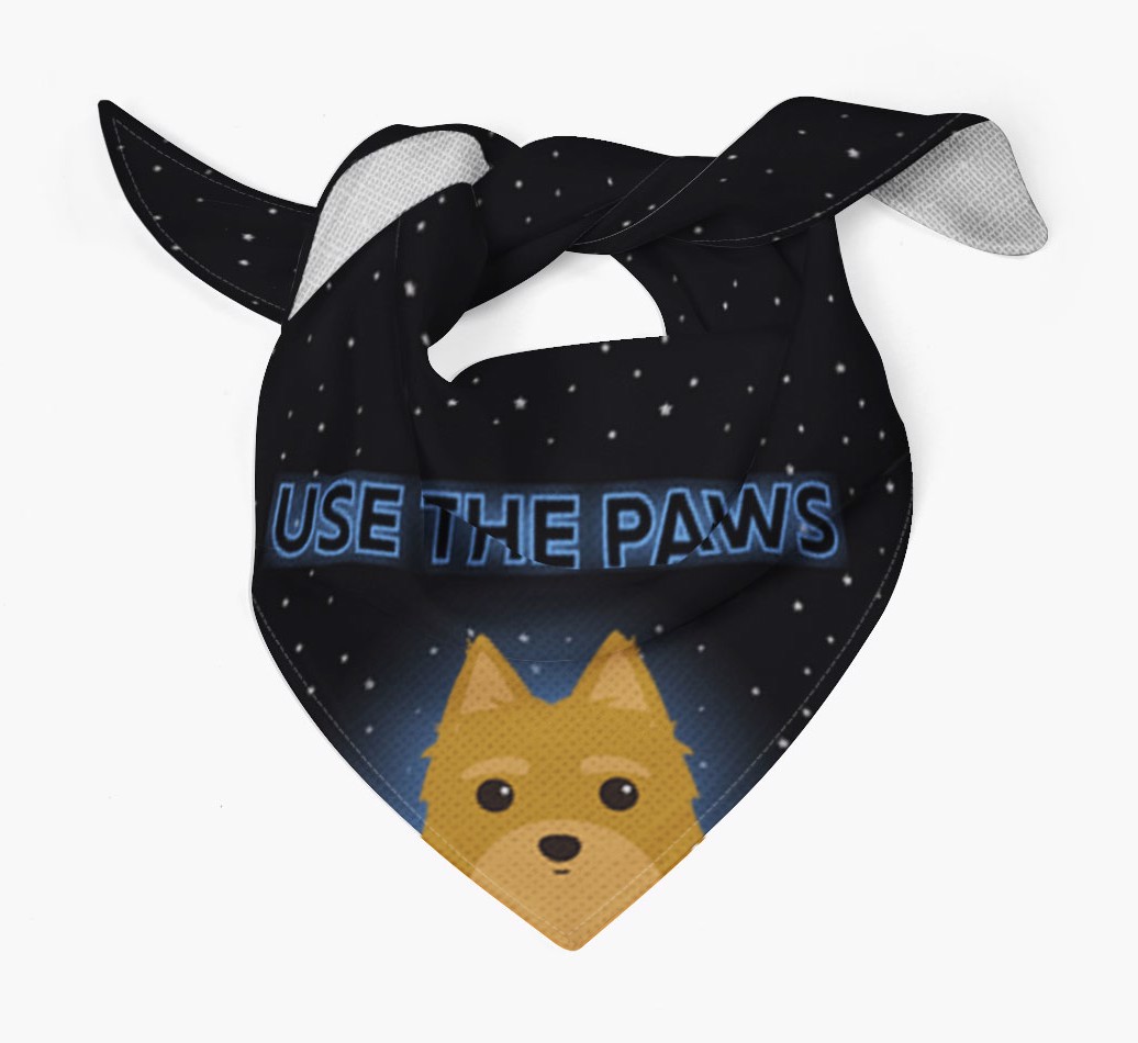 Use The Paws: Personalised {breedFullName} Bandana