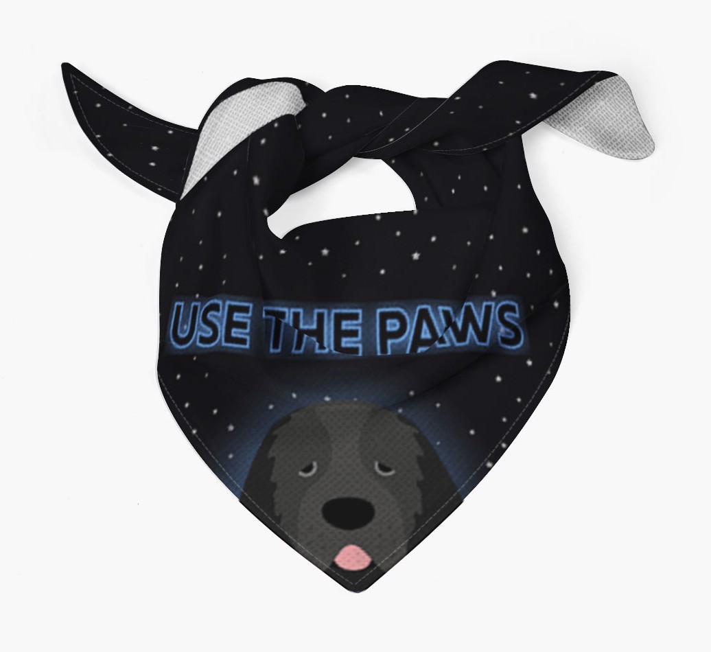 Use The Paws: Personalised {breedFullName} Bandana