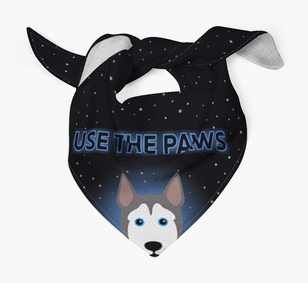 Use The Paws: Personalised {breedFullName} Bandana