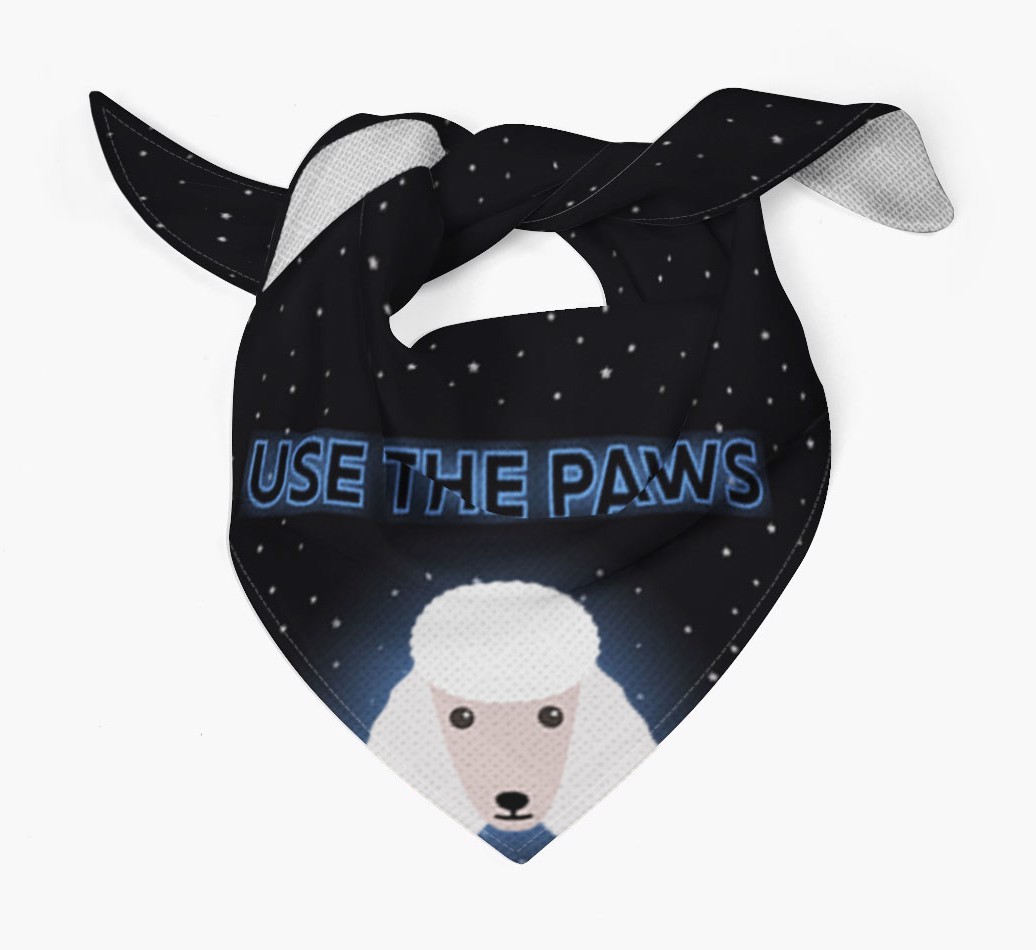 Use The Paws: Personalised {breedFullName} Bandana