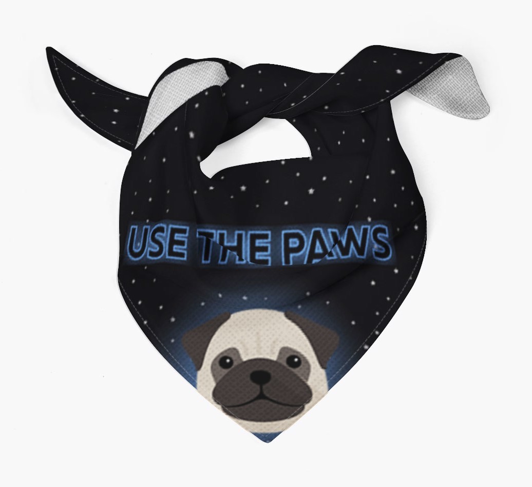 Use The Paws: Personalised {breedFullName} Bandana