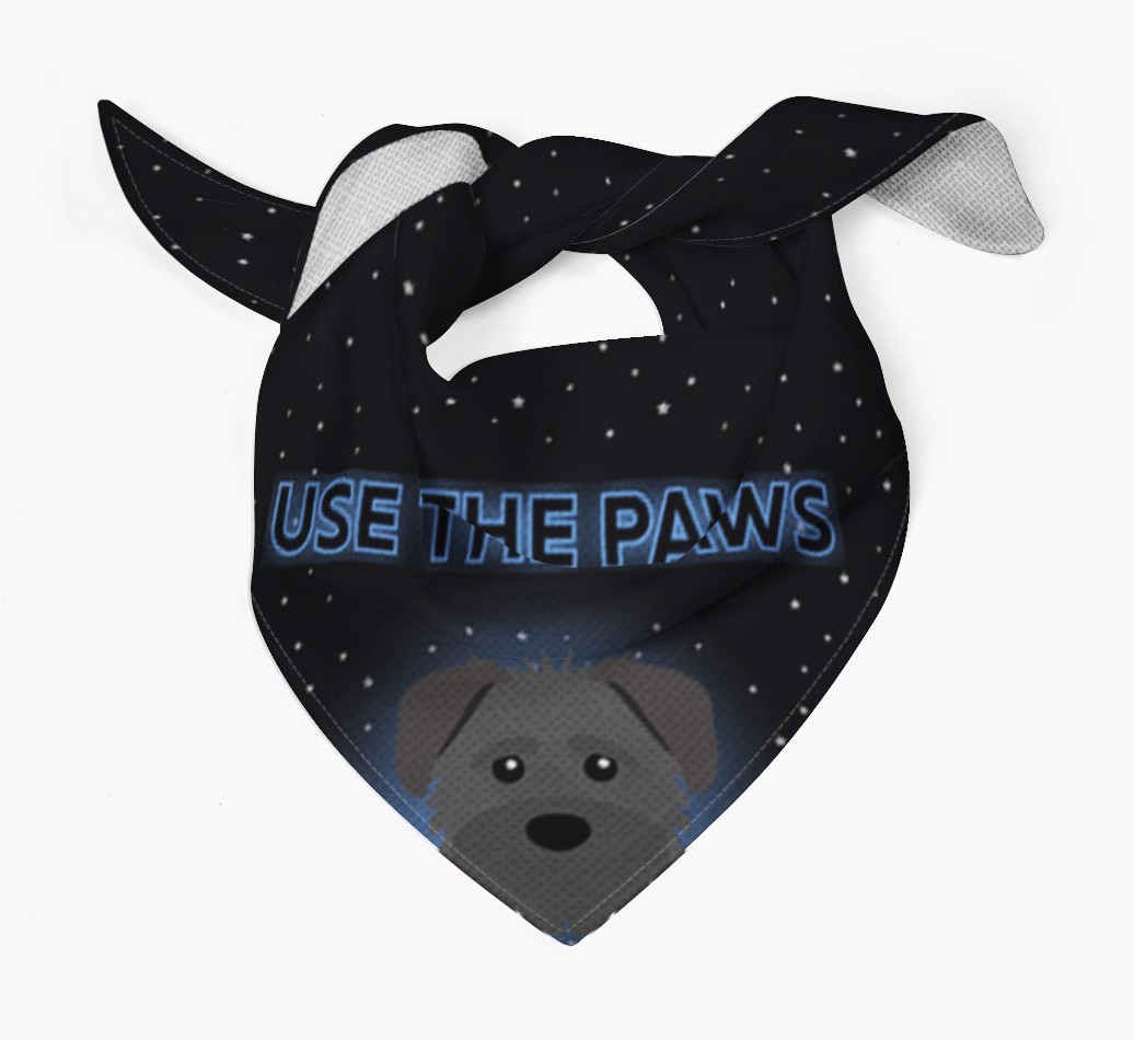 Use The Paws: Personalised {breedFullName} Bandana