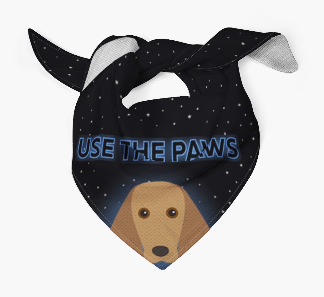 Use The Paws: Personalized {breedFullName} Bandana