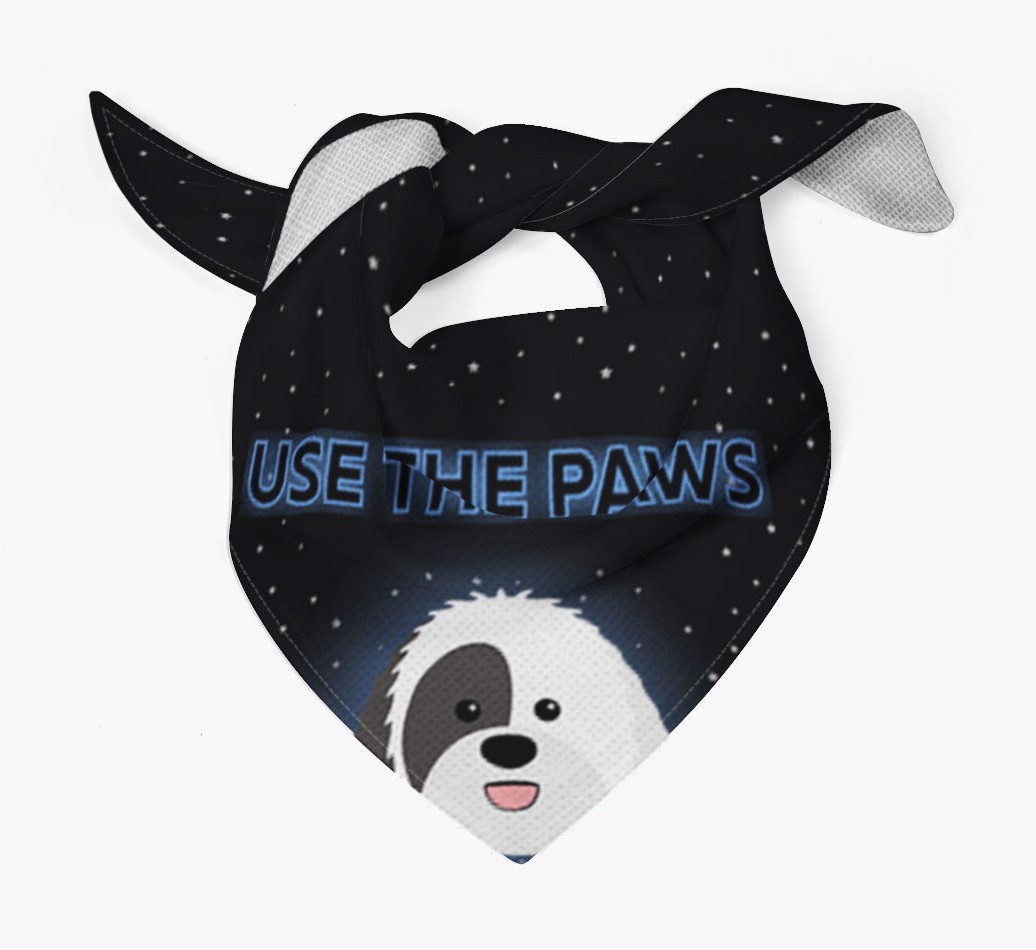 Use The Paws: Personalised {breedFullName} Bandana